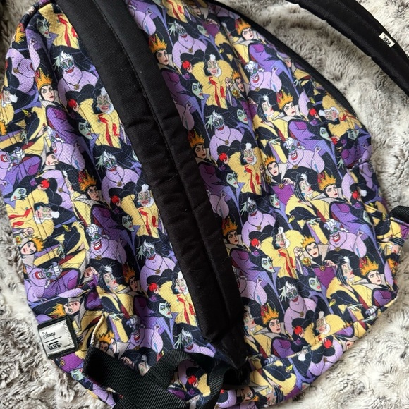 Vans Villains Purple Black Backpack
